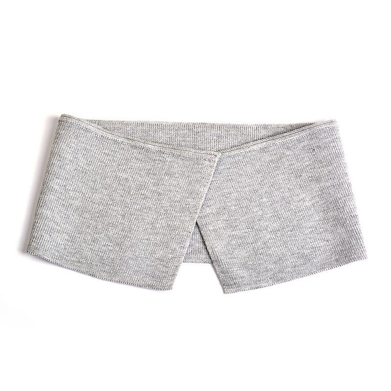 Воротник для поло, х/б 100% Россия DTP-1040 цв.серый меланж разм.10х40 см (±1) уп.10шт Воротник для поло, х/б 100% Россия DTP-1040 цв.серый меланж разм.10х40 см (±1) уп.10шт